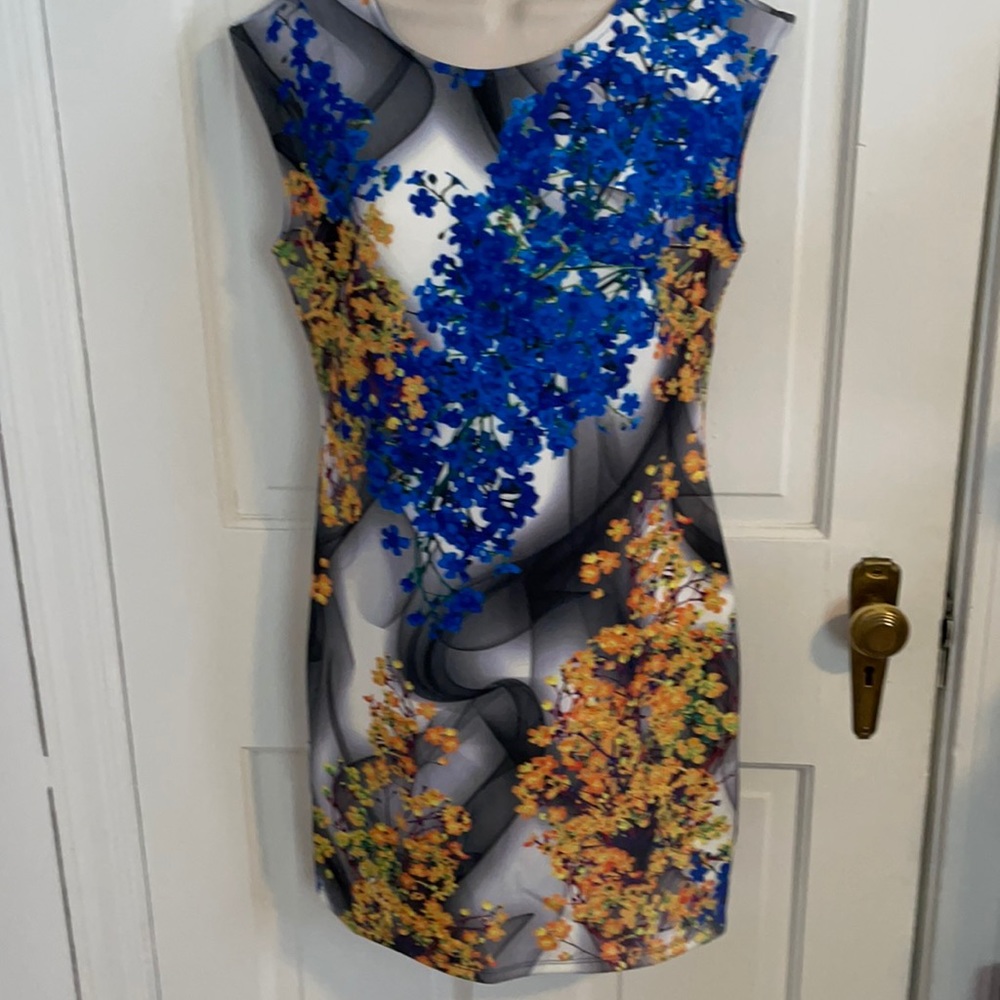 Romeo & Juliet Couture Scuba Photoprint Dress